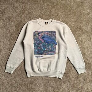 VINTAGE‎ H.L. MILLER GOLD "FRIDAY HARBOR" SWEATSHIRT